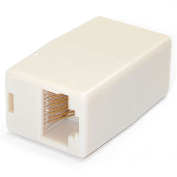 CAJA DE EMPALME ACOPLADOR CABLE CAT5 ETHERNET UTP - 2X HEMBRA RJ45 - BEIGE - STARTECH.COM MOD. RJ45COUPLER