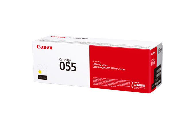 Canon imageCLASS 055 cartucho de tóner 1 pieza(s) Original Amarillo