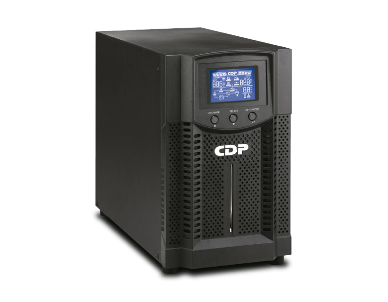 UPS CDP UPO11-3 Tower On-Line 3000VA/2700W Hard Wire Power 4 NEMA 5-15/20R Outlets Hard Wire LCD Display