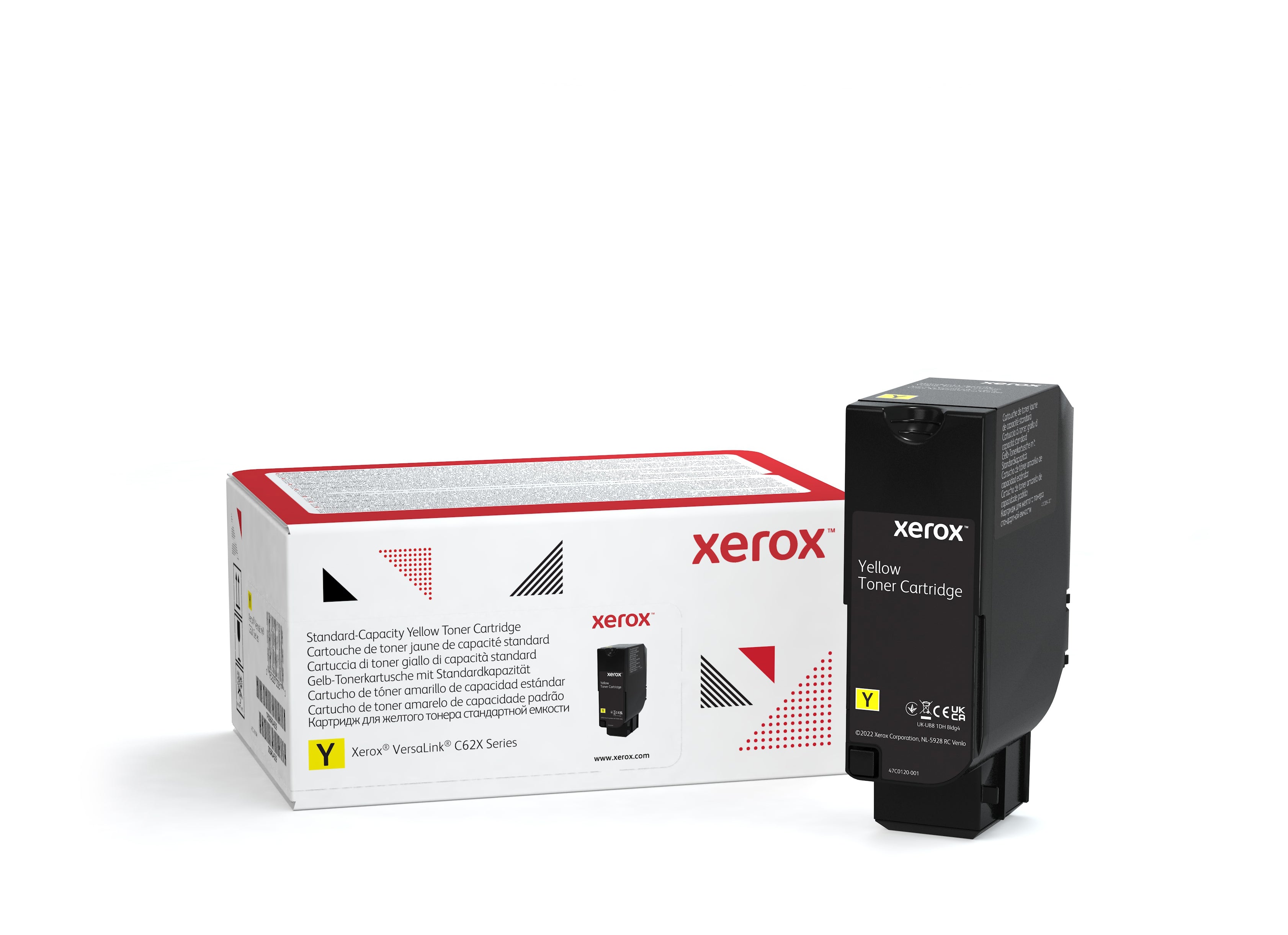 Tóner Xerox Capacidad Estándar 6000 Páginas Color Amarillo para Equipo C625