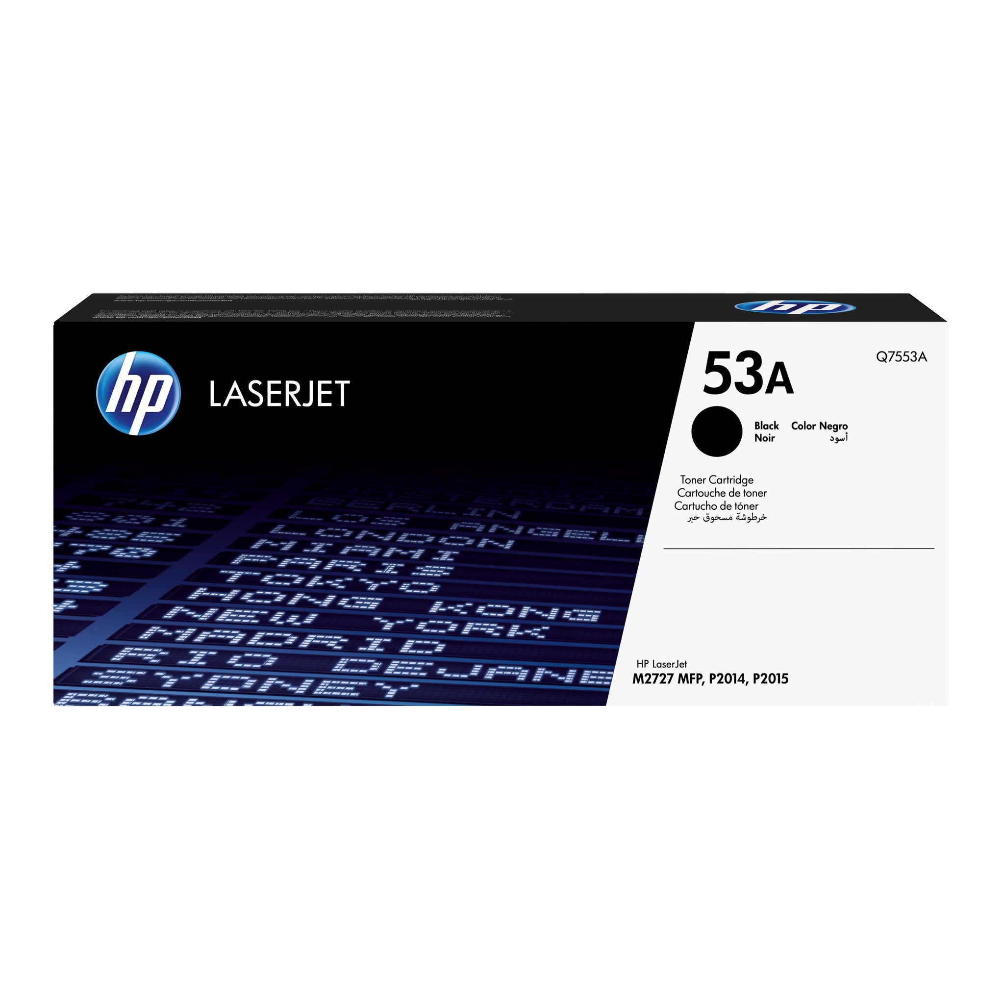 HP Cartucho original de tóner negro 53A LaserJet
