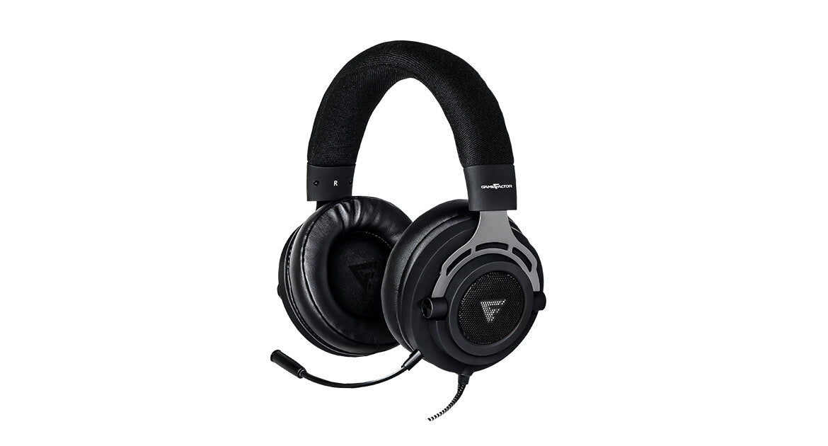 Game Factor HSG601 audífono y auriculare Audífonos Alámbrico Diadema Juego Negro