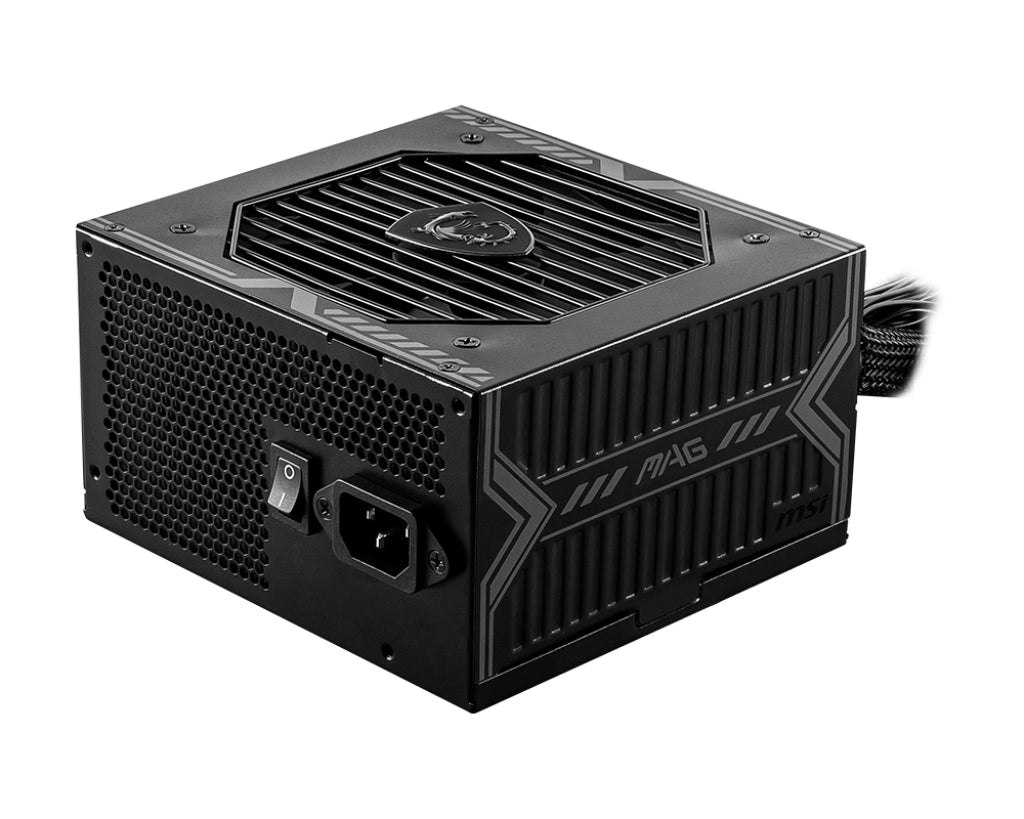 Fuente de Poder 750W MSI MAG A750BN PCIE5 80 PLUS Bronze 24-pin ATX 120mm