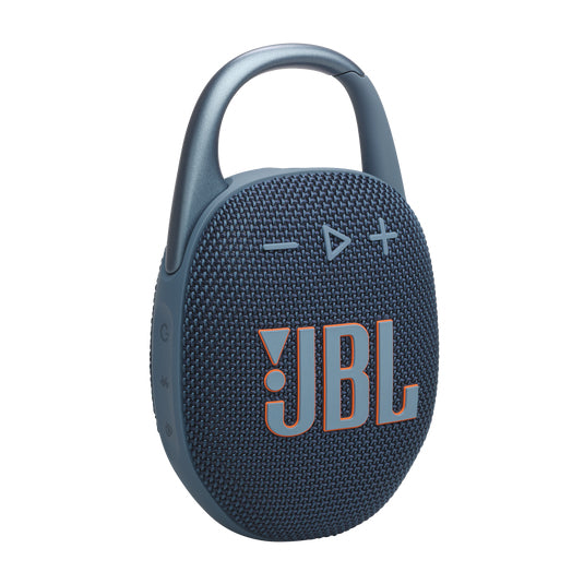 Altavoz JBL Clip 5 inalámbrico portátil resistente al agua color Azul
