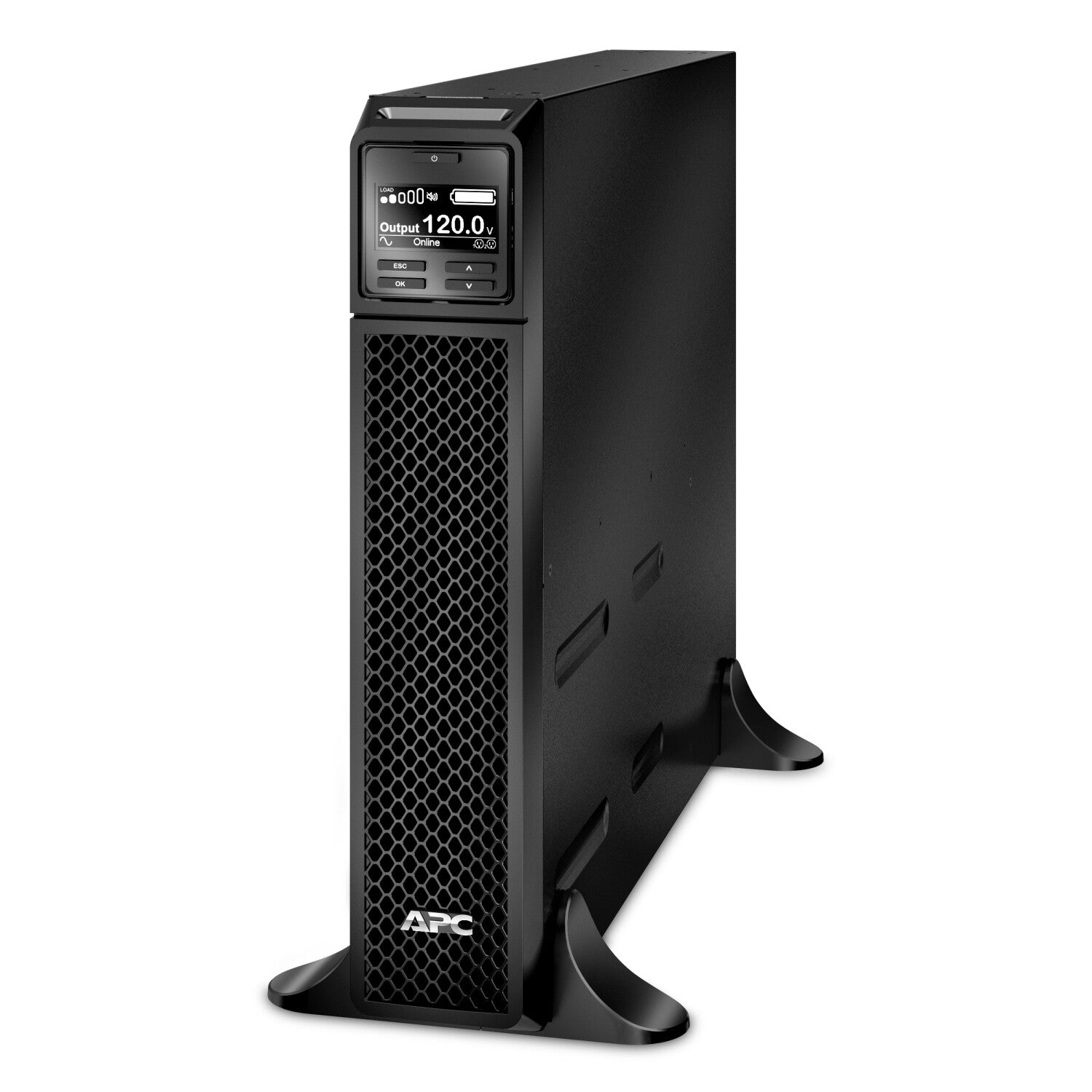 APC SRT3000XLA sistema de alimentación ininterrumpida (UPS) Doble conversión (en línea) 3 kVA 2700 W 8 salidas AC