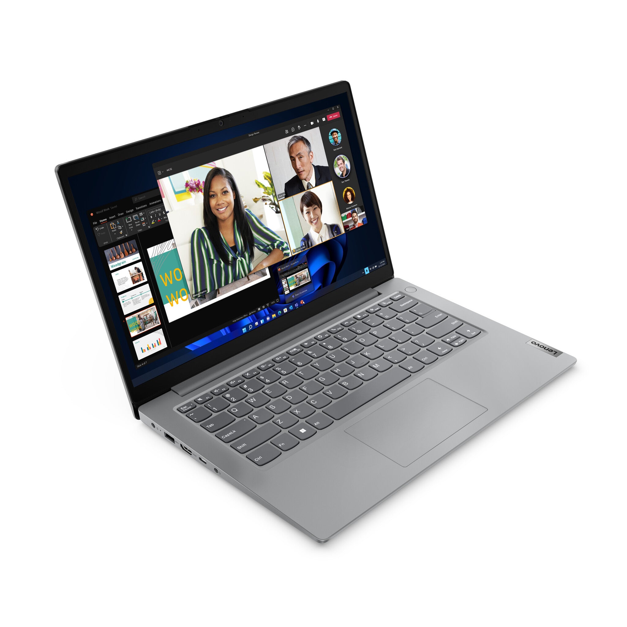 Lenovo V14 G4 AMN AMD Ryzen™ 5 7520U Computadora portátil 35.6 cm (14") Full HD 16 GB LPDDR5-SDRAM 512 GB SSD Wi-Fi 6 (802.11ax) Windows 11 Home Español Gris
