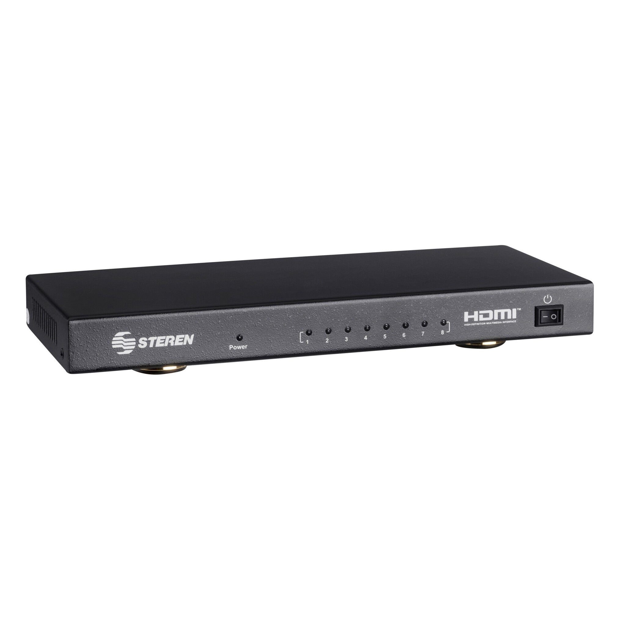 Steren BOS-408 divisor de vídeo HDMI 8x HDMI
