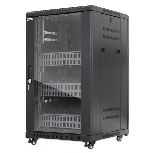 Gabinete Intellinet 19 Pro Line con extractores de aire 18U