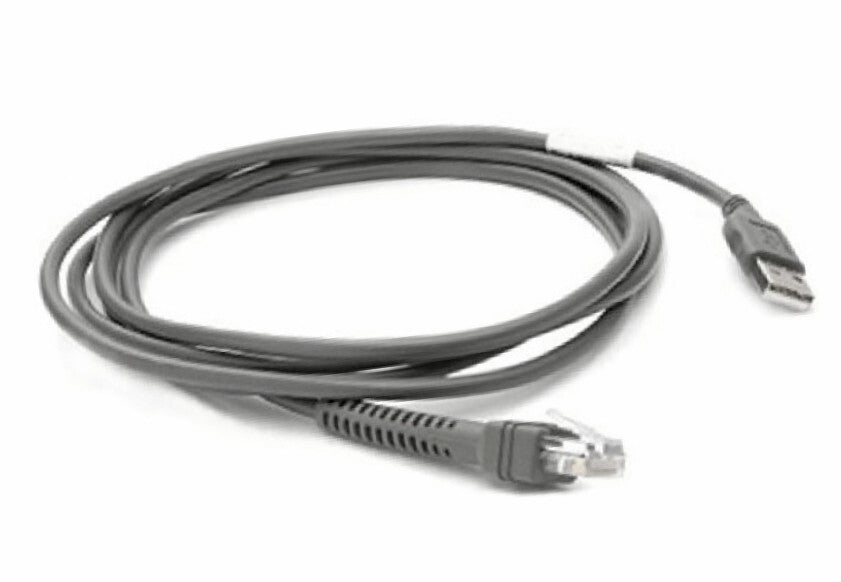 Zebra CBA-U21-S07ZBR cable serial Negro 2.1 m USB EAS