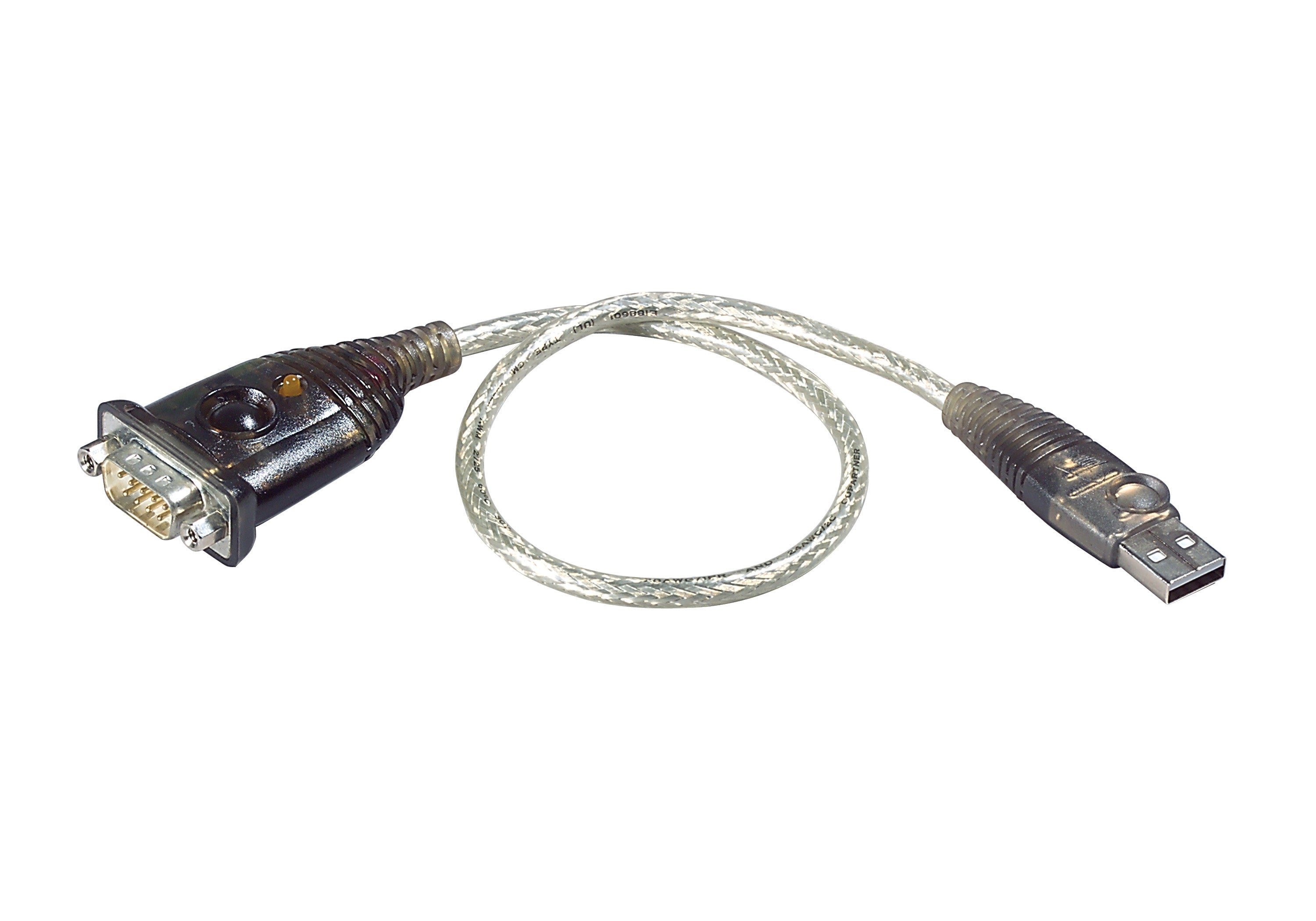 Adaptador USB a RS-232 | 35 cm o 1 m | Hasta 921.6 Kbps | Compatible con Windows, Mac y Linux | Anti-EMI | USB 2.0 | DB-9