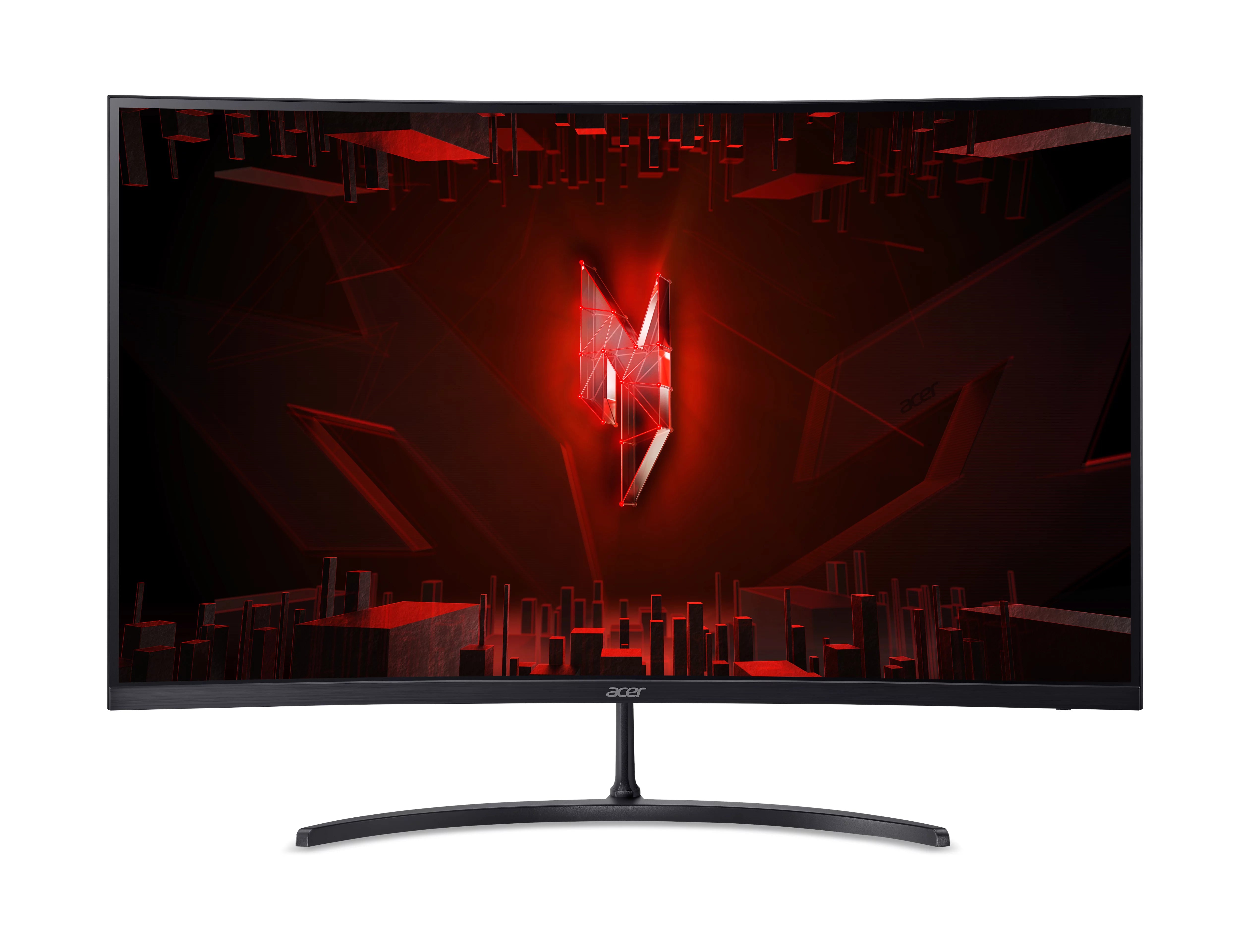 Monitor Acer 31.5" Gaming Nitro EDT320Q Curvo FHD VA 180Hz HDMI DP AMD FreeSync Premium 3 Años Garantía