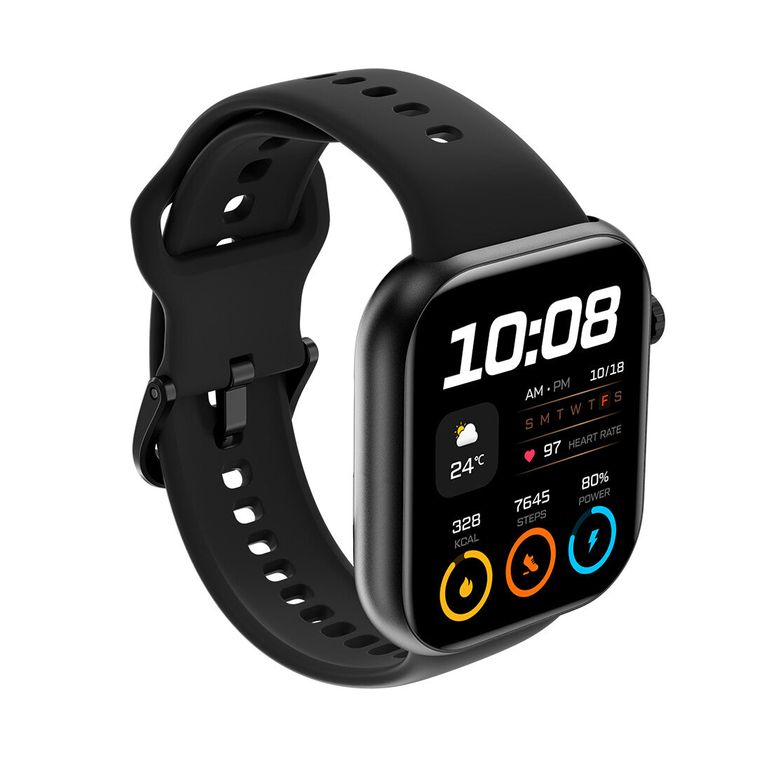 Honor CHOICE Watch 2i 4.7 cm (1.85") AMOLED Digital 390 x 450 Pixeles Pantalla táctil Negro