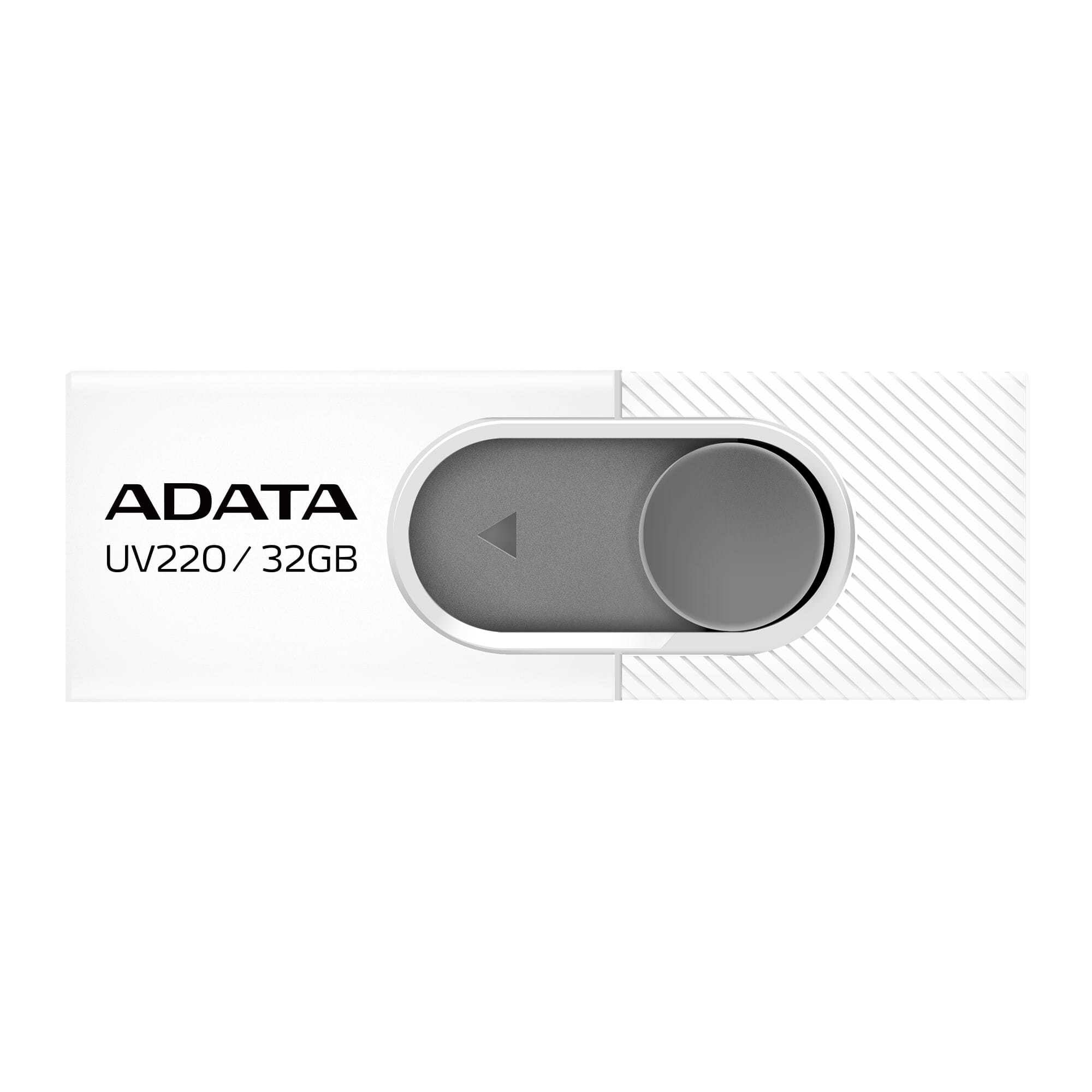 ADATA UV220 unidad flash USB 32 GB USB tipo A 2.0 Gris, Blanco