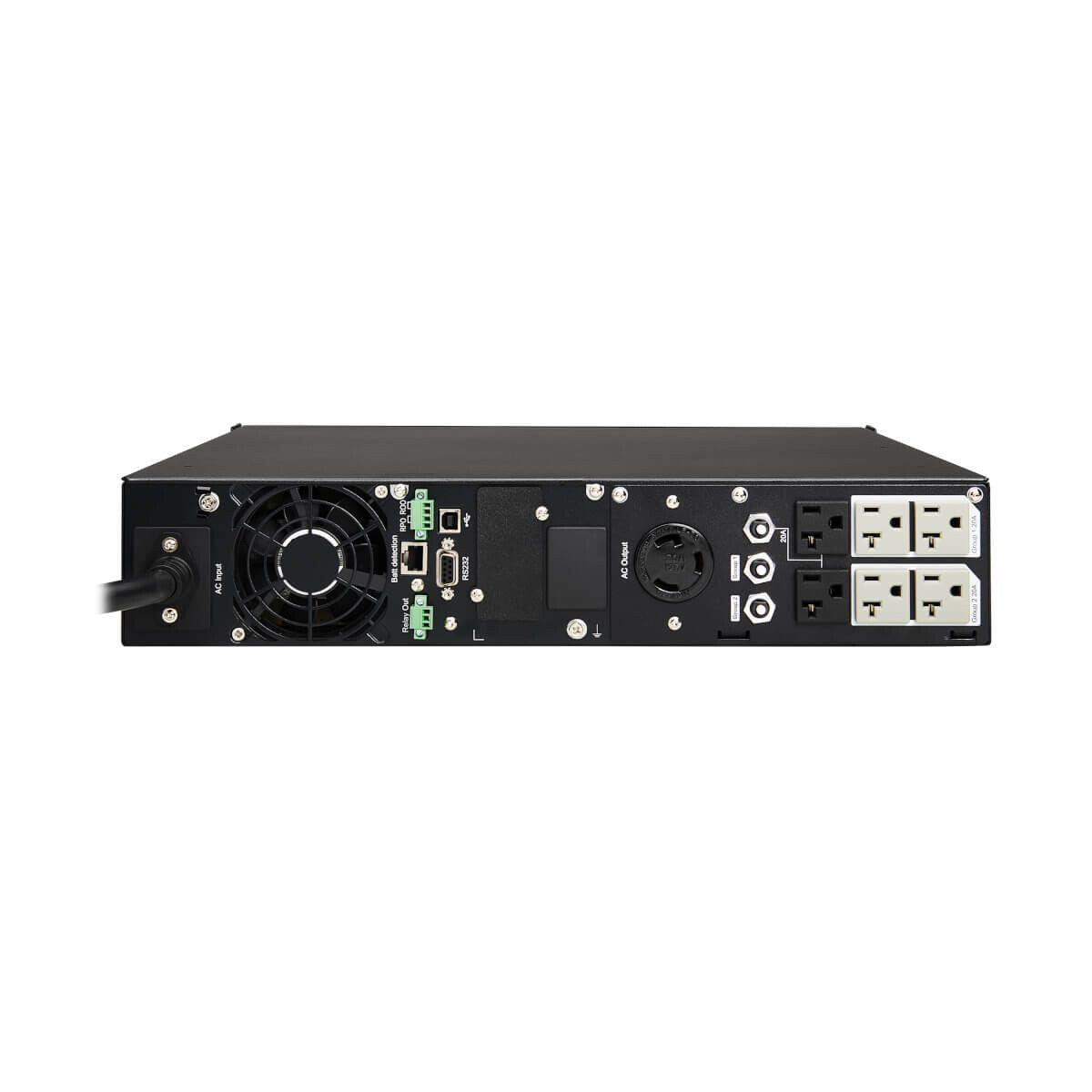 Tripp Lite SMART3000RM2U UPS SmartPro UPS de línea interactiva con onda senoidal de 3000VA 3000 W 120 V - 7 tomas de corriente, opción de tarjeta de red, LCD, USB, DB9, montaje en rack/torre de 2U.