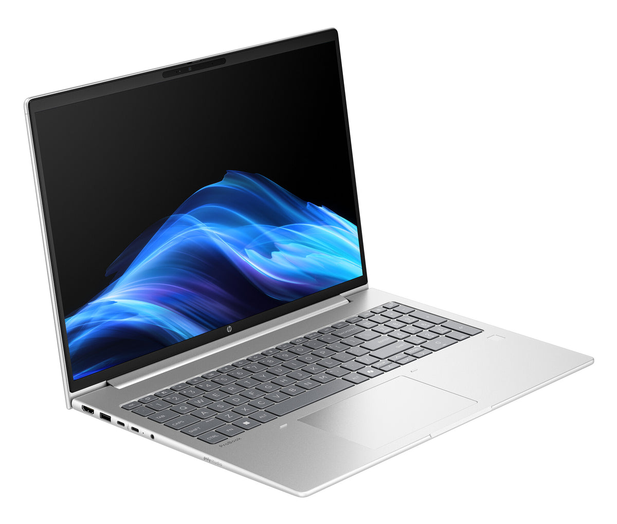 HP ProBook 4 G1a 16 inch Notebook AI PC AMD Ryzen™ 7 250 Computadora portátil 40.6 cm (16") WUXGA 16 GB DDR5-SDRAM 512 GB SSD Wi-Fi 6E (802.11ax) Windows 11 Pro Plata