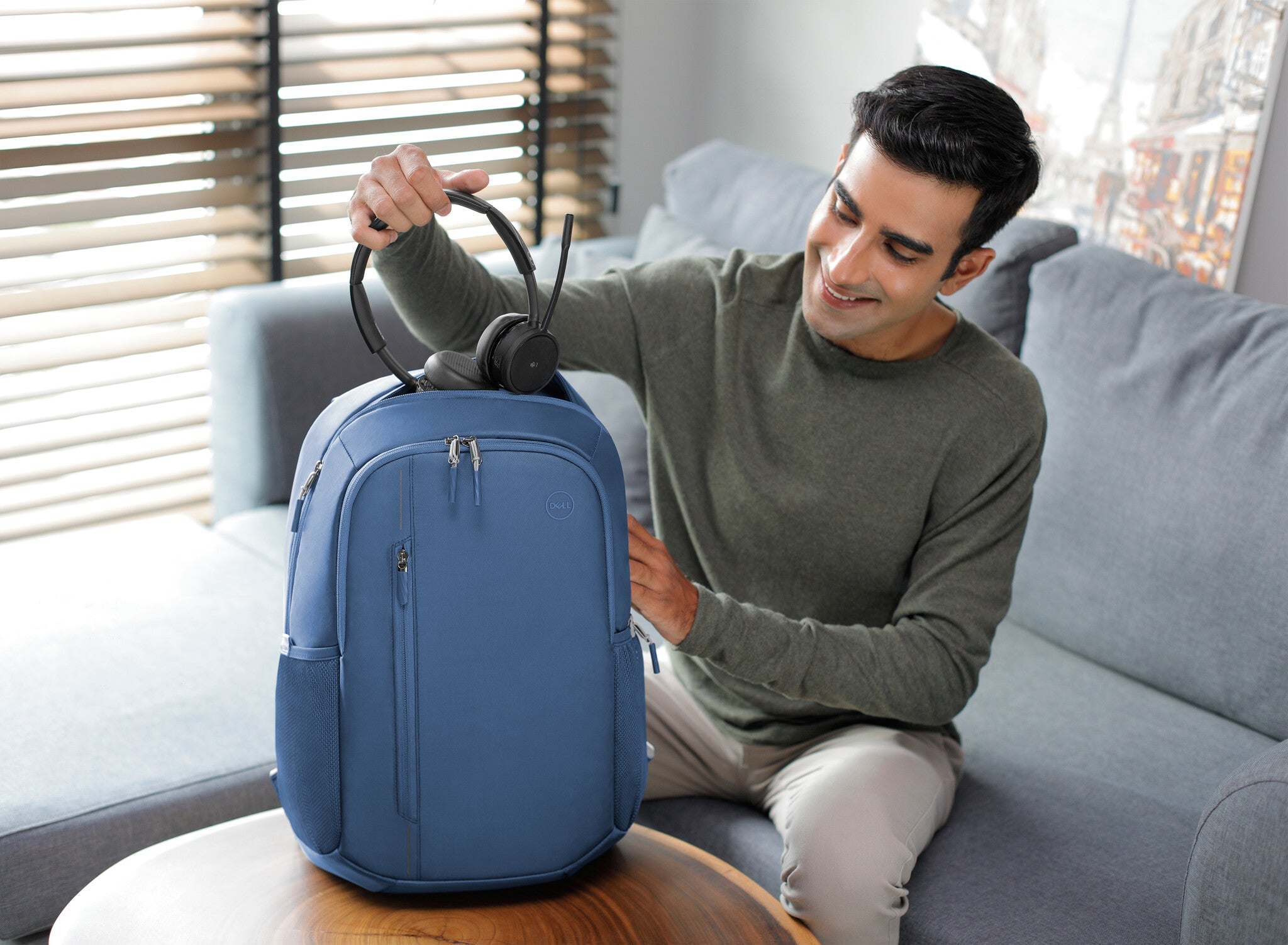 DELL EcoLoop Urban 38.1 cm (15") Mochila Azul