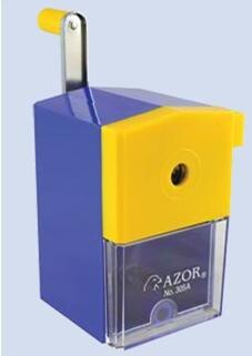Azor 305-A sacapuntas Azul, Amarillo