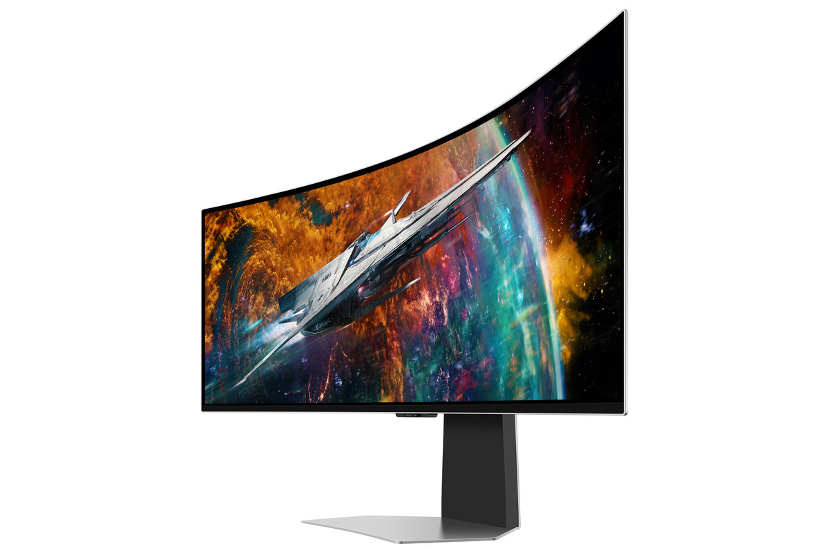 Samsung LS49CG950SLXZX monitor de computadora 124.5 cm (49") 5120 x 1440 Pixeles Dual QHD OLED Plata