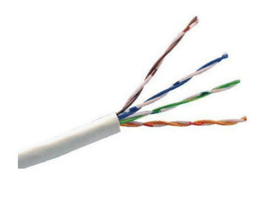 CABLE UTP SAXXON BLANCO CATEGORIA 6/ CCA/ BOBINA 305 MTS/ REDES/ VIDEO/4 PARES