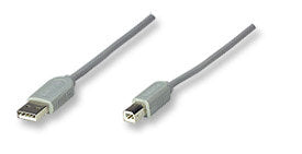 Manhattan USB A-B Cable 3m Gray