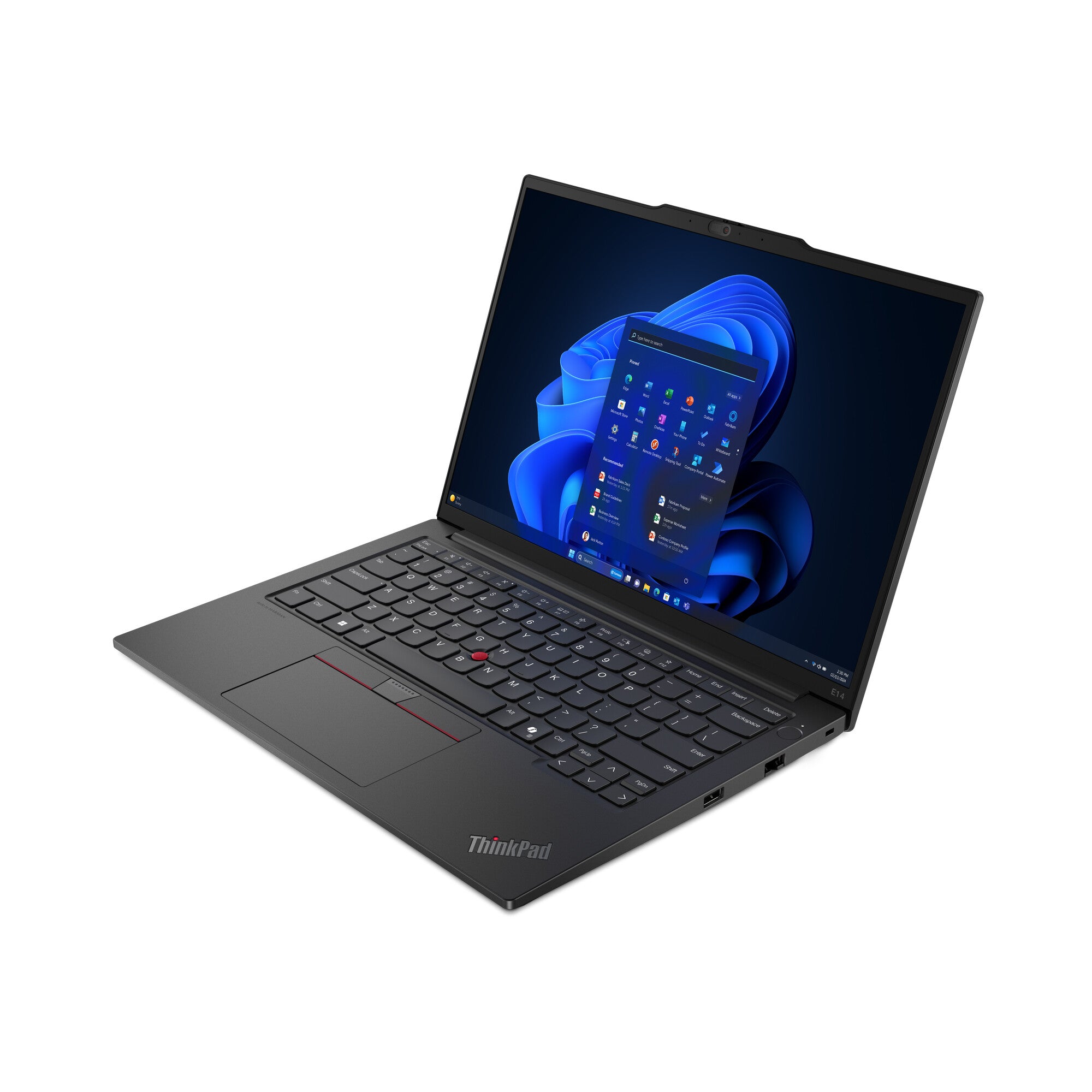 Lenovo ThinkPad E14 Gen 6 (Intel) Intel Core Ultra 7 155H Computadora portátil 35.6 cm (14") WUXGA 16 GB DDR5-SDRAM 512 GB SSD Wi-Fi 6E (802.11ax) Windows 11 Pro Español Negro