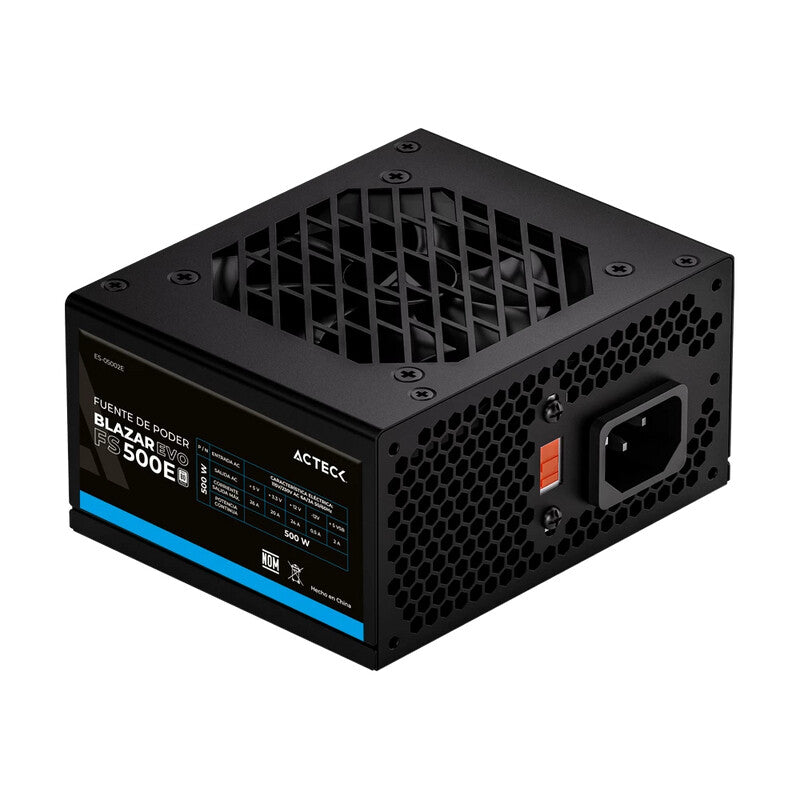 Acteck Blazar Evo FS500E unidad de fuente de alimentación 500 W 20+4 pin ATX SFX Negro