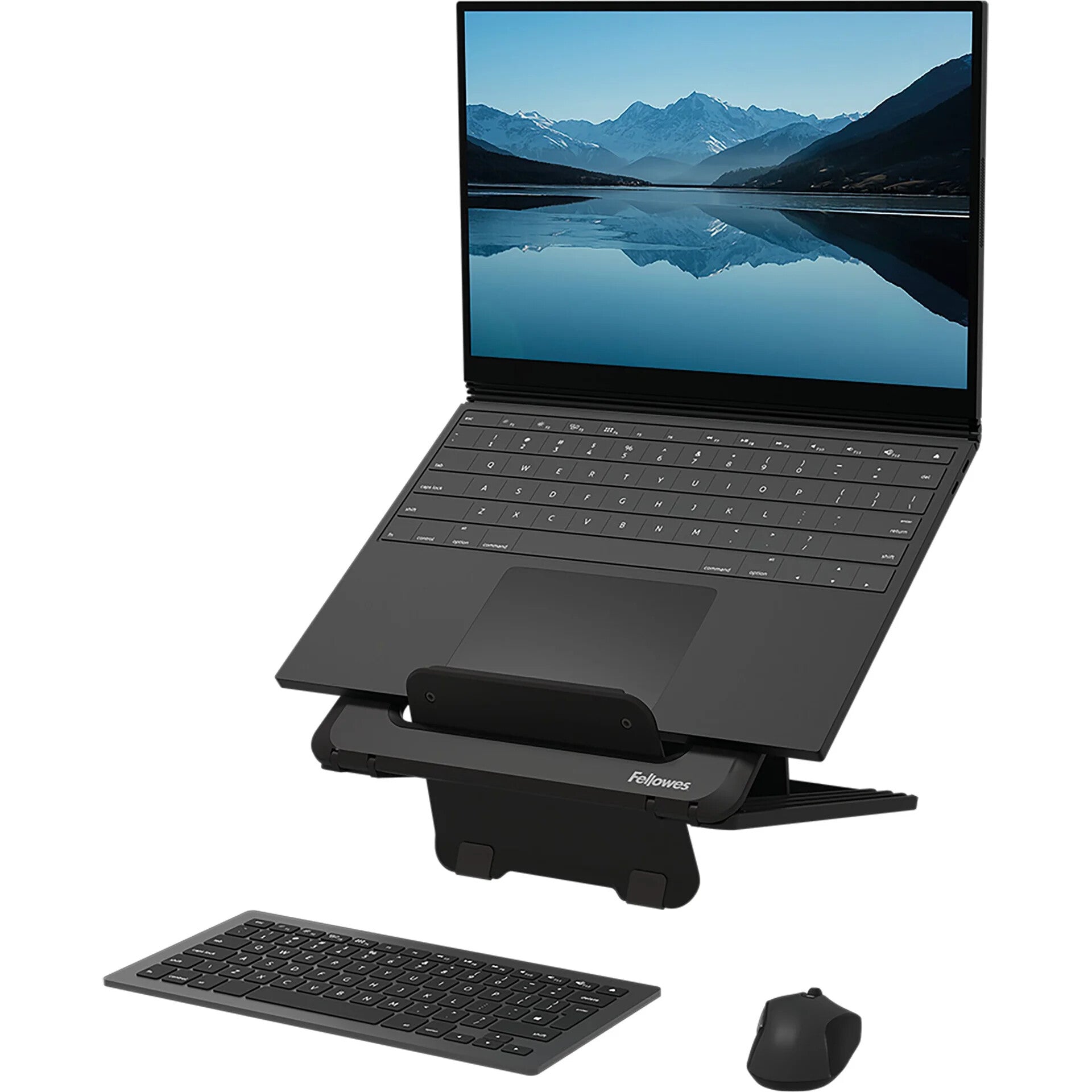Fellowes Breyta Soporte para computadora portátil Negro 35.6 cm (14")