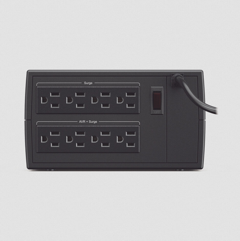 CyberPower CL1500VR regulador de voltaje 8 salidas AC 82 - 148 V Negro