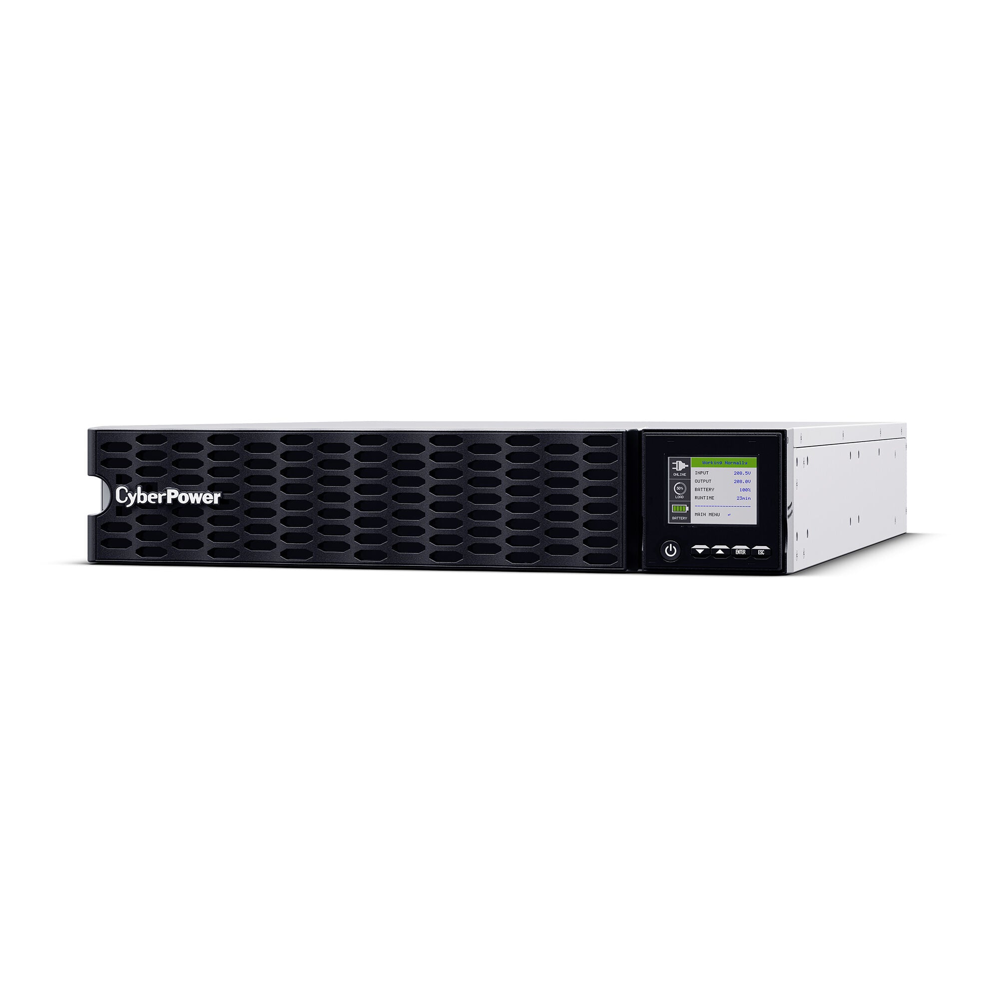 UPS de 5000 VA/5000 W, Online Doble Conversión, 200 - 240 Vac de Entrada NEMA L6-30P, Onda Senoidal Pura, Torre o Rack de 2 UR (Alta Densidad), Con 2 Tomas NEMA L6-20R y 2 NEMA L6-30R