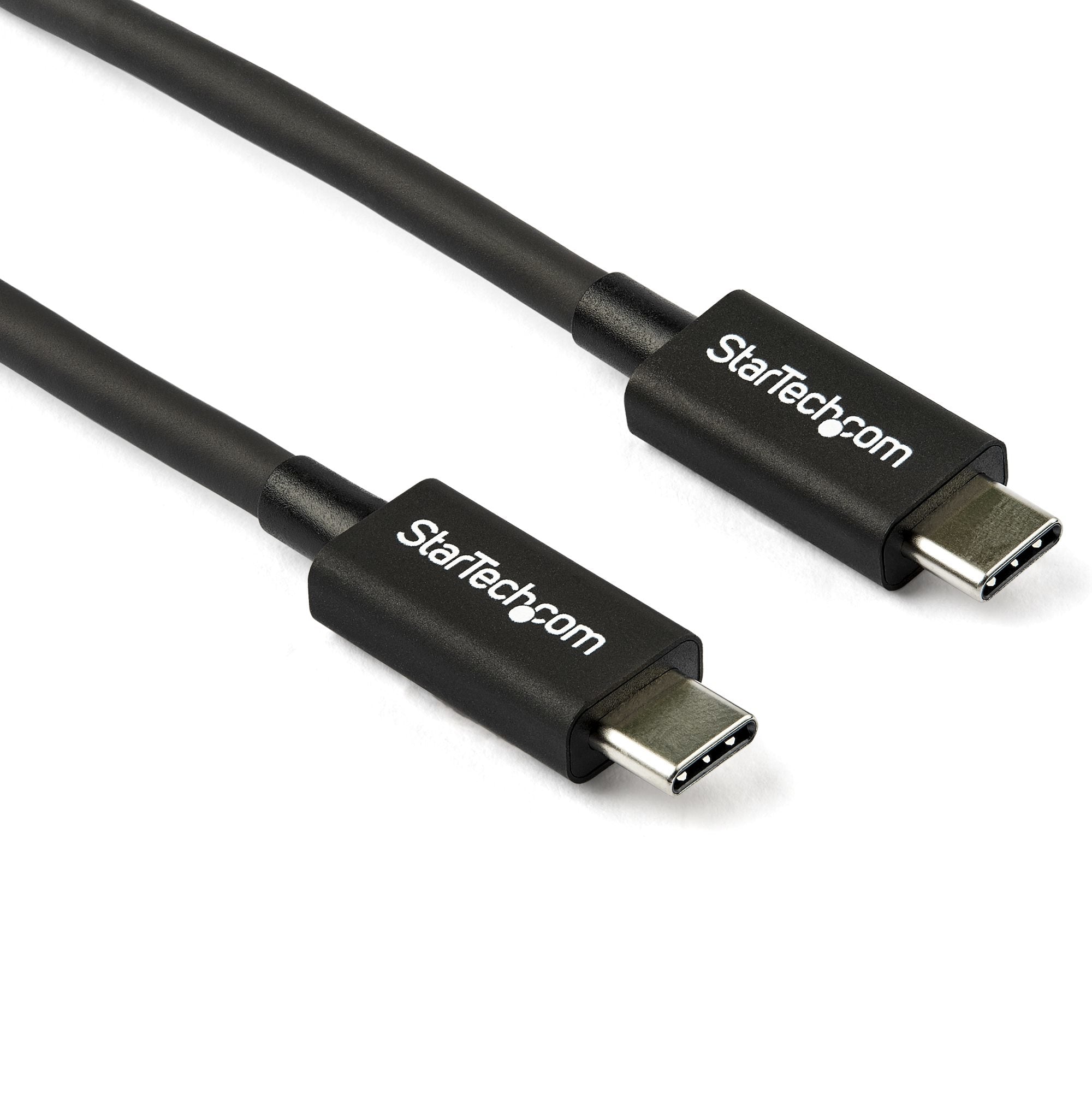 CABLE THUNDERBOLT 3 DE 0.8M - 40GBPS - CERTIFICADO - ACTIVO - COMPATIBLE USB-C - ENTREGA DE POTENCIA PD 100W - DUAL 4K - STARTECH.COM MOD. TBLT34MM80CM