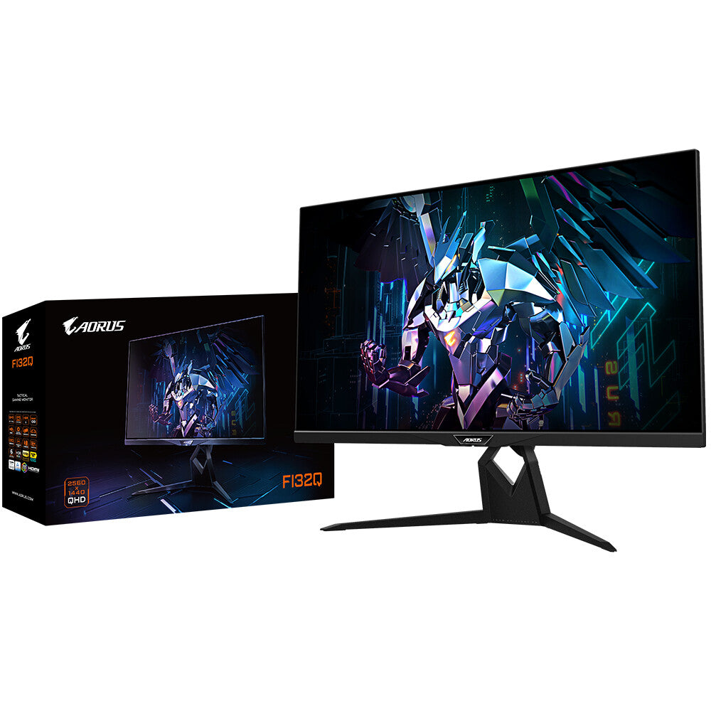 GIGABYTE FI32Q monitor de computadora 80 cm (31.5") 2560 x 1440 Pixeles 2K Ultra HD LED Negro