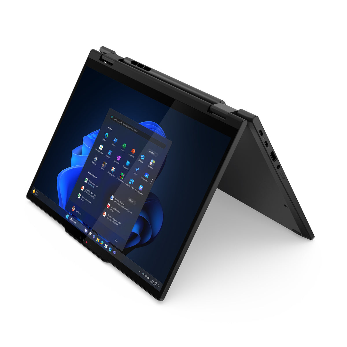 Lenovo ThinkPad T14s 2-in-1 Gen 1 Intel Core Ultra 7 255U Híbrido (2-en-1) 35.6 cm (14") Pantalla táctil WUXGA 16 GB LPDDR5x-SDRAM 512 GB SSD Wi-Fi 7 (802.11be) Windows 11 Pro Español Negro