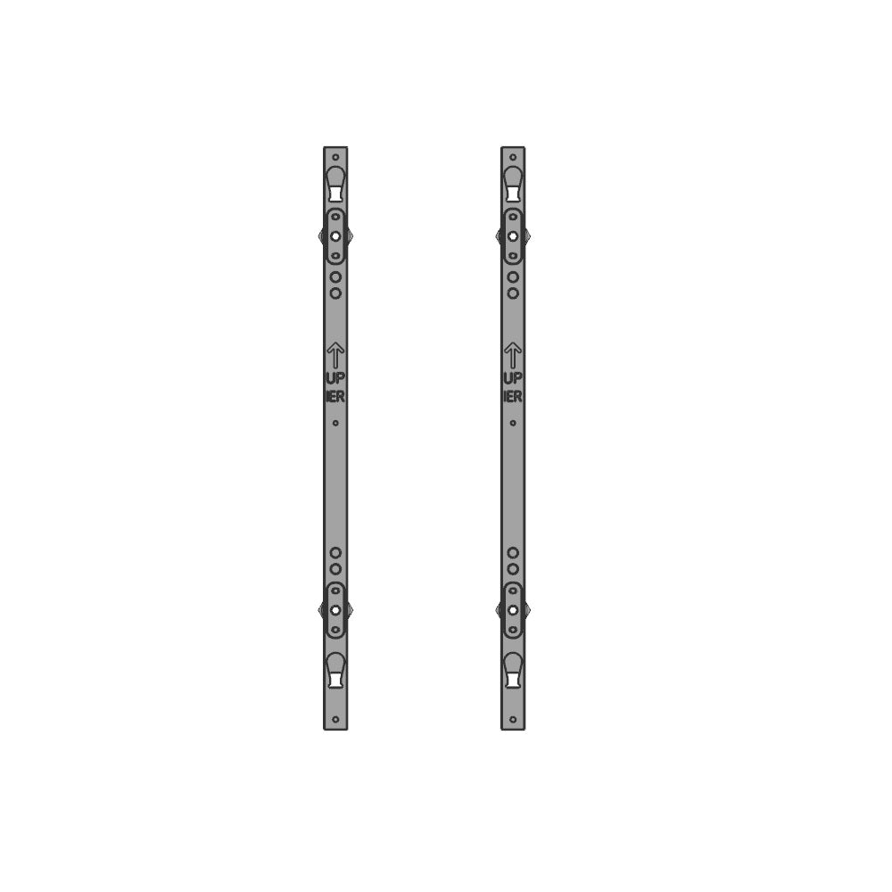KIT 1x3 DE MONTAJE P/PANELES LED USO EN INTERIOR COMPATIBLE CON LINEAS IER/IFR/IEA