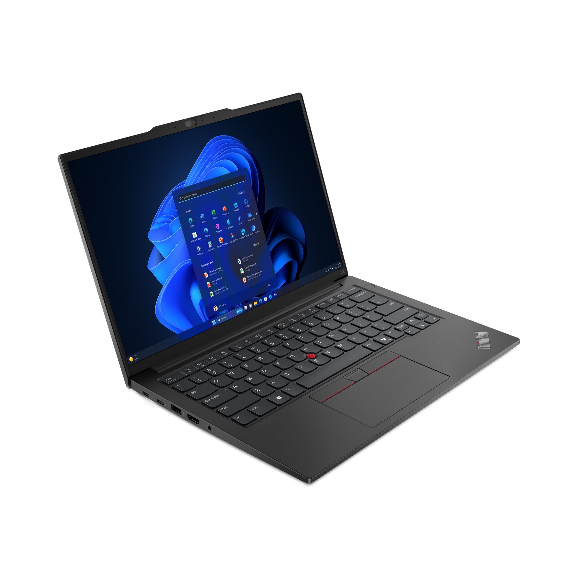 Lenovo ThinkPad E14 Gen 6 (Intel) Intel Core Ultra 7 155H Computadora portátil 35.6 cm (14") WUXGA 16 GB DDR5-SDRAM 512 GB SSD Wi-Fi 6E (802.11ax) Windows 11 Pro Español Negro