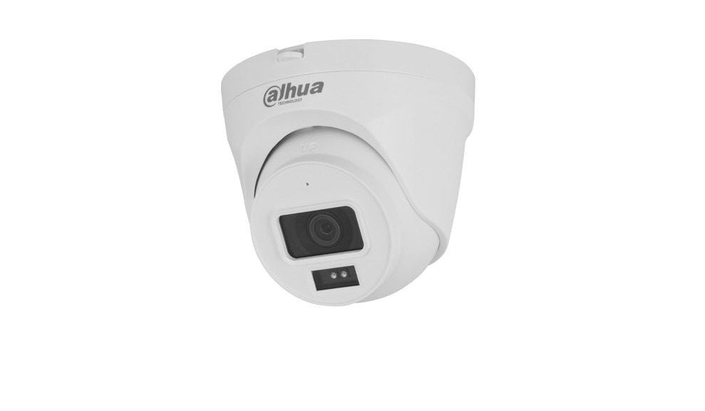 CAMARA IP/ DAHUA/ DH-IPC-T1E40/ DOMO DE 4 MP/ LENTE DE 2.8 MM/ 93 GRADOS DE APERTURA/ H.265/ WDR REAL DE 120 DB/ IR DE 30 METROS/ IP67/ POE