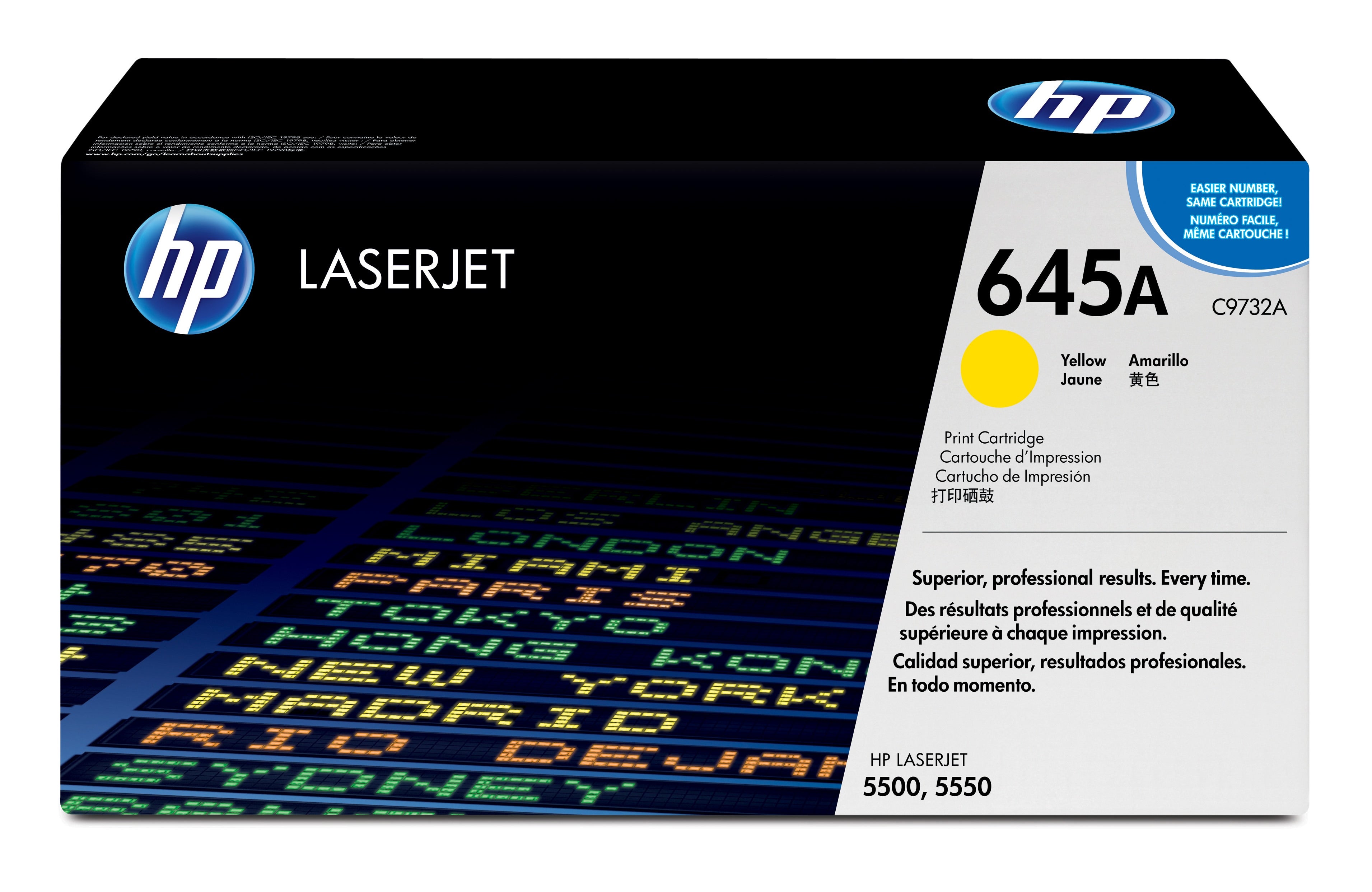 TONER HP 5500 AMARILLO
