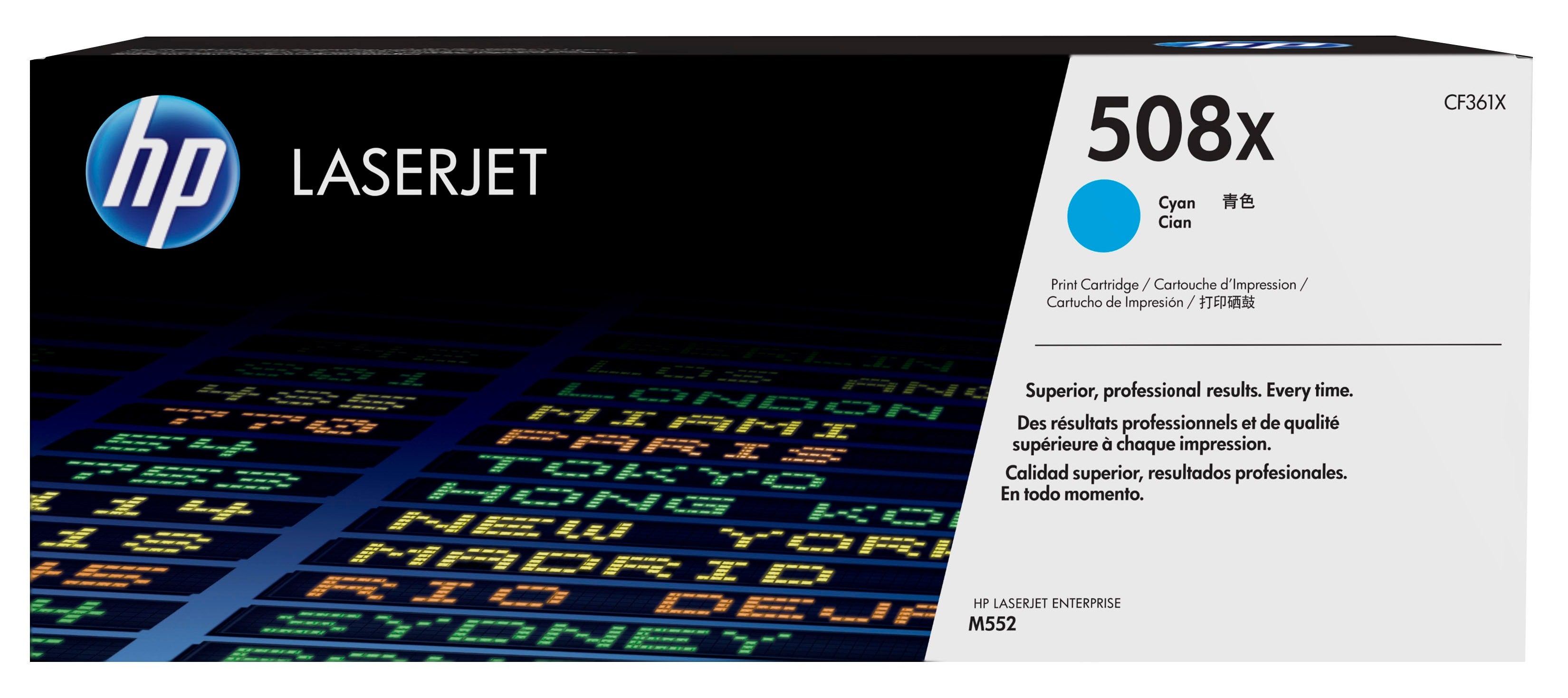 Toner HP LaserJet 508X Cian Alta Capacidad