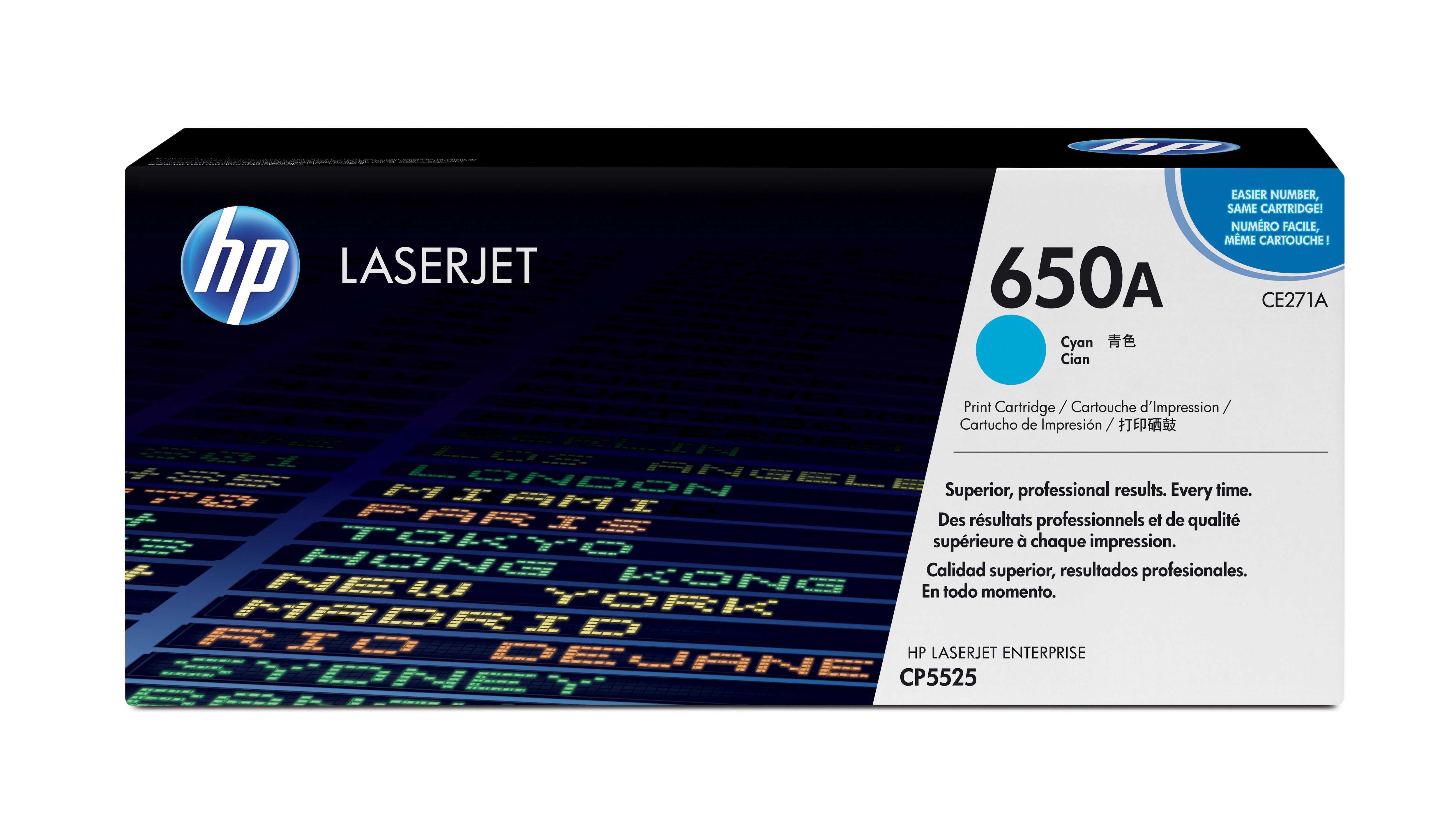 TONER HP CP5525 CYAN