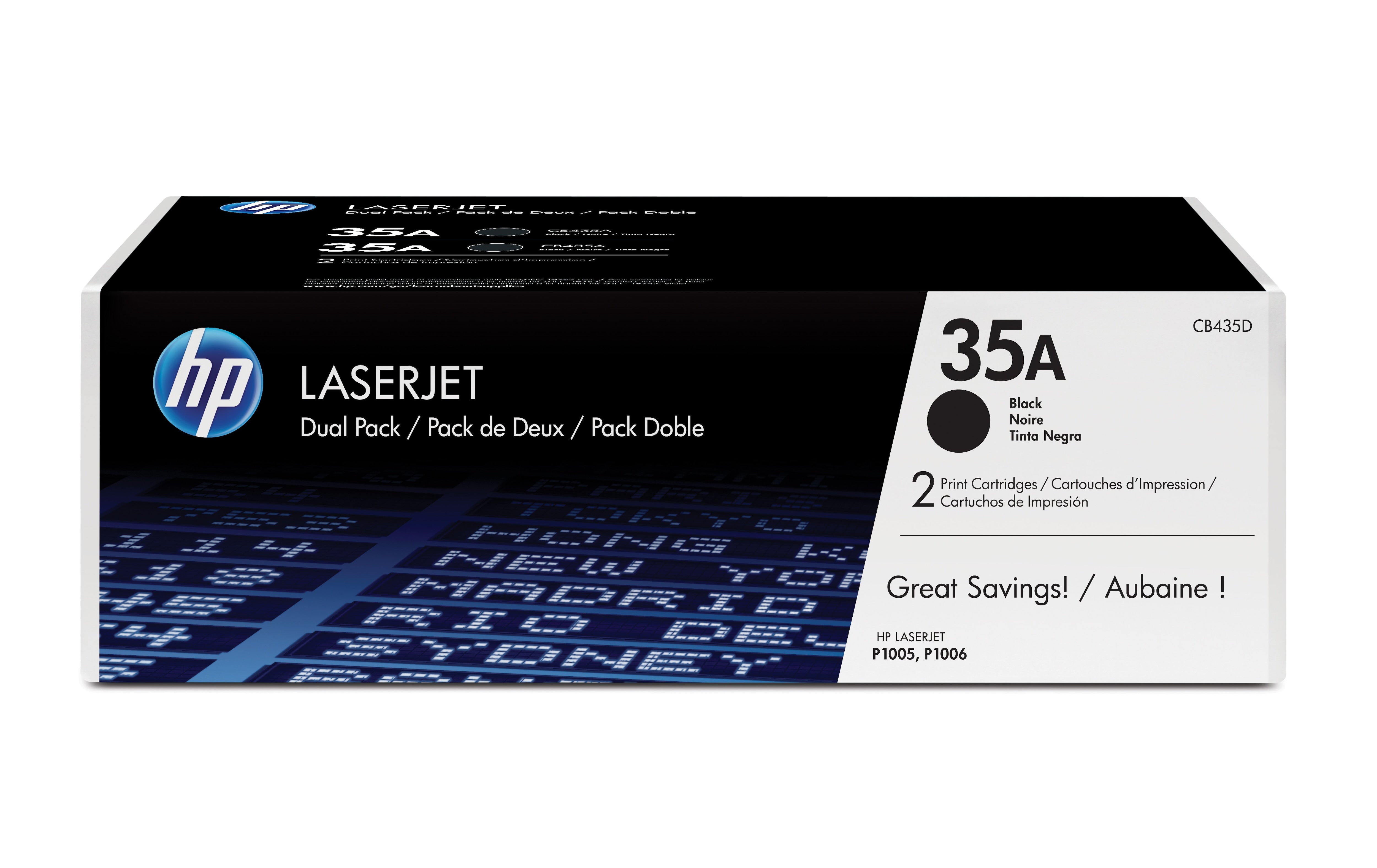 TONER HP P1006 NEGRO DUAL PACK