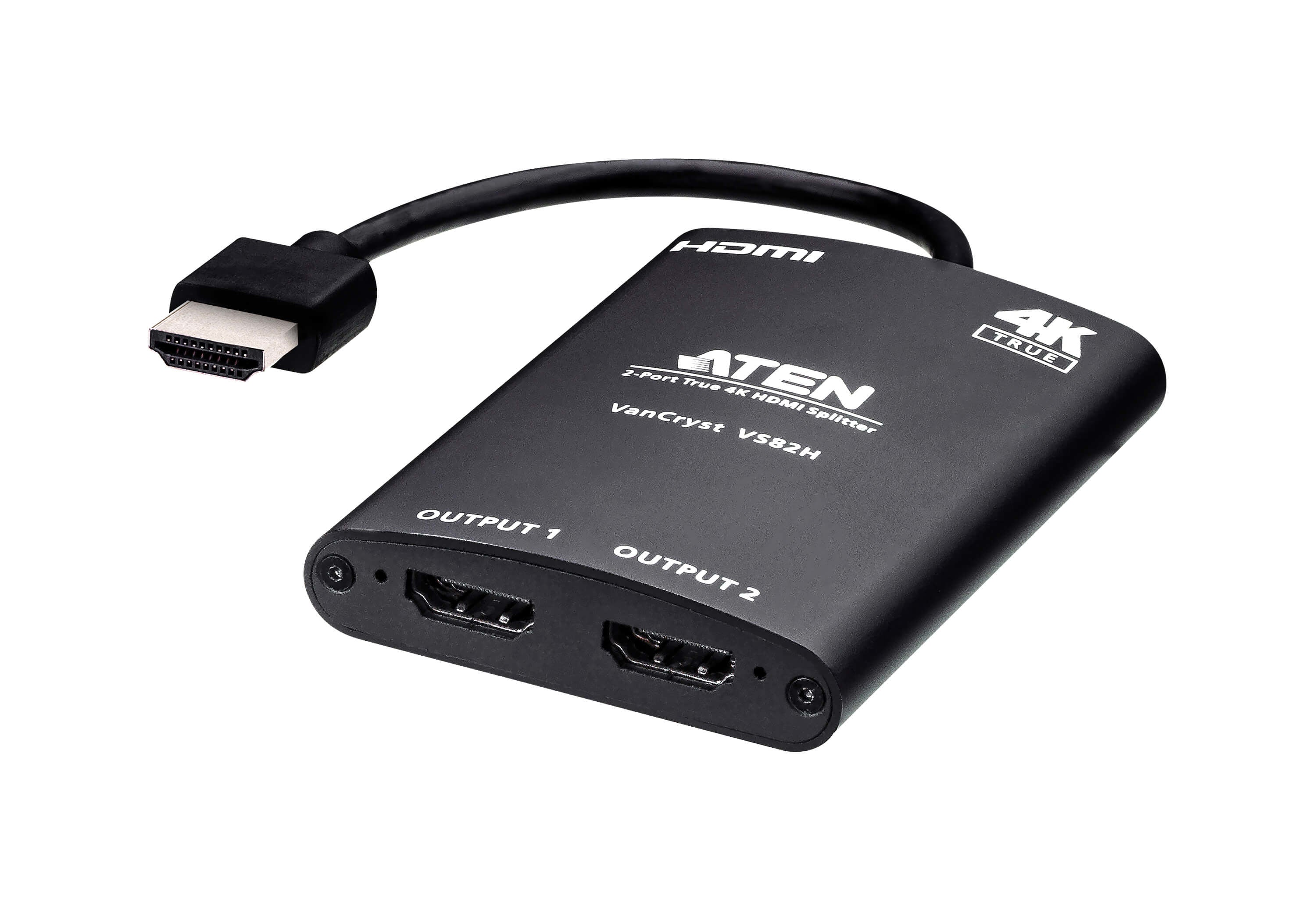 Distribuidor HDMI True 4K de 2 puertos