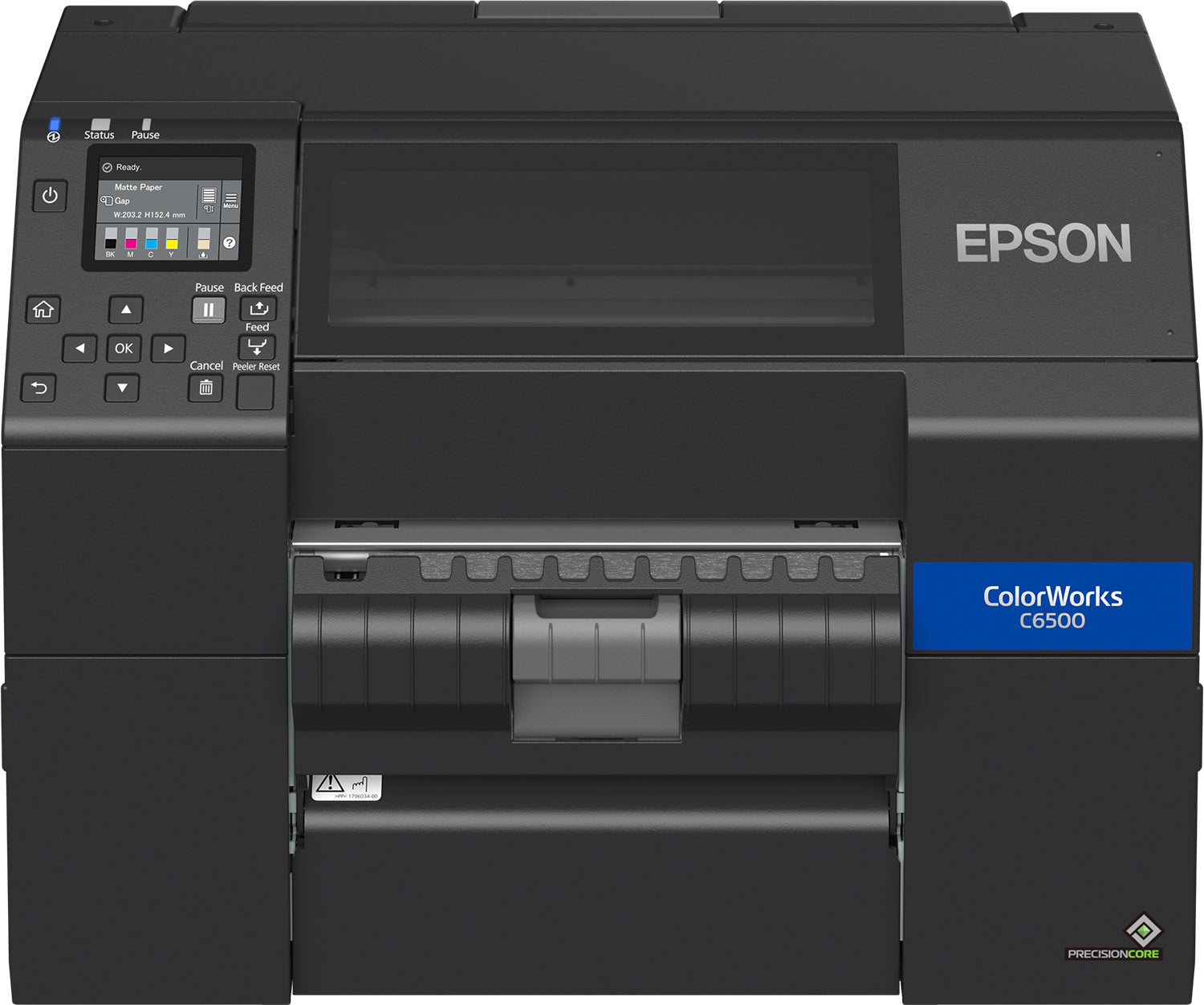 IMPRESORA DE ETIQUETAS EPSON COLORWORKS CW-C6500P, INYECCION DE TINTA A COLOR, USB, ETHERNET, CORTE MANNUAL