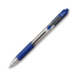 Bolígrafo Zebra Mini Z-Grip Retráctil Punto Mediano 1.0mm Color Azul C/12 Pzas