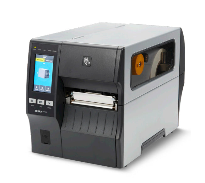 Impresora Zebra de Etiquetas ZT411 Transferencia Termica 600 x 600DPI USB Bluetooth Negro/Gris