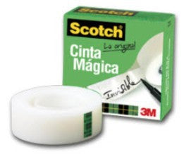 Cinta Magica 3M Adhesiva 810 18X65 Pza