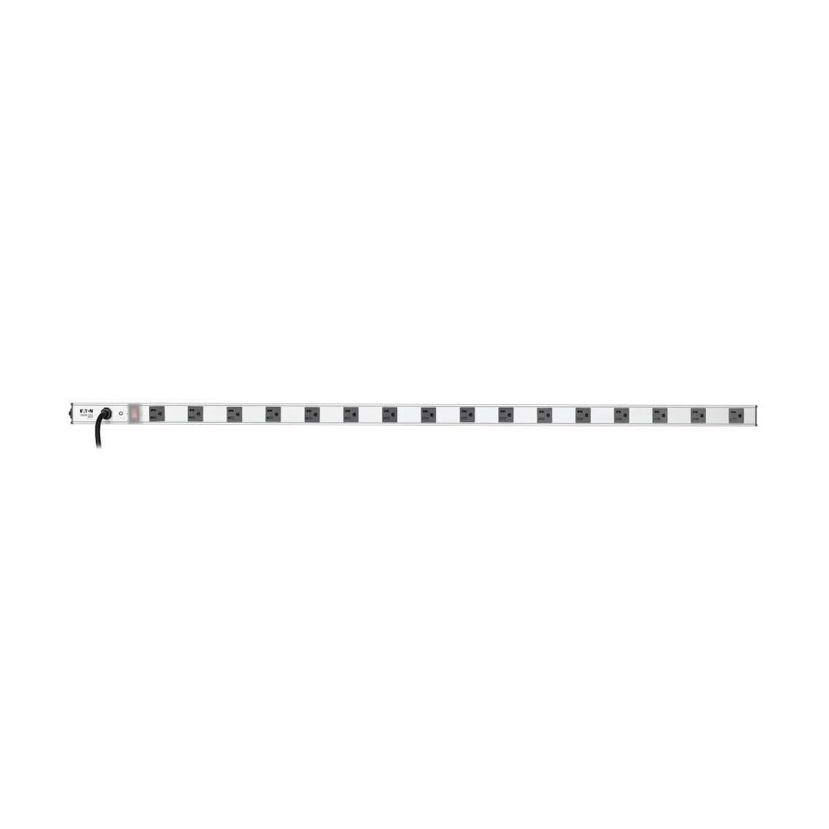 Tripp Lite PS4816 Barra de contactos vertical con 16 tomacorrientes con cable de 4.57 m [15 pies] Cable, 5-15P, 48 pulgadas
