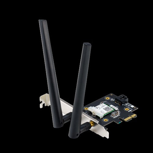 TARJETA DE RED ASUS AX3000/INALAMBRICA/DUAL BAND/PCI-E/WIFI 6/BLUETOOTH 5.0/2X ANTENAS