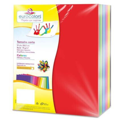 EUROCOLORS EC0078 papel decorativo Arte de papel 1000 hojas