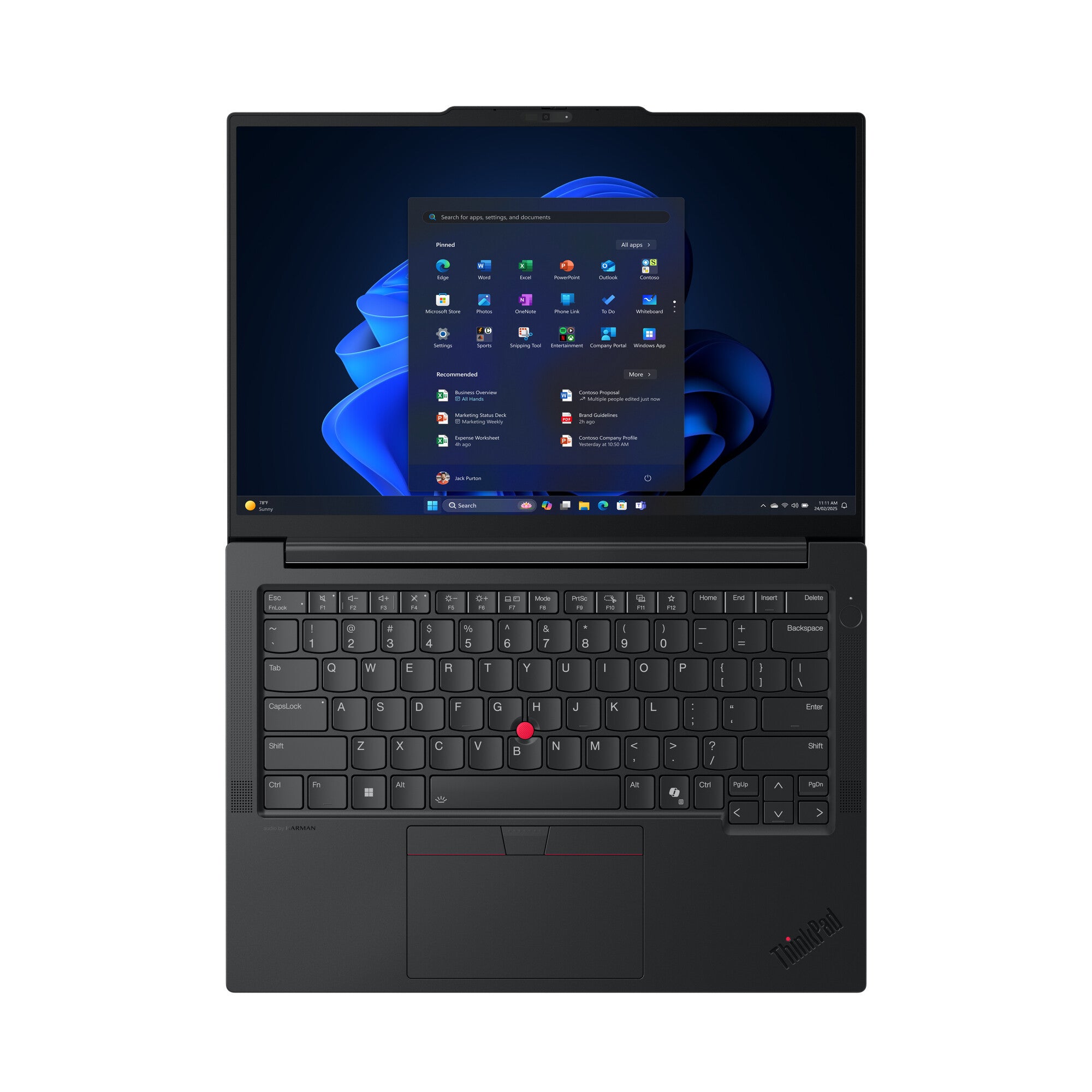 Lenovo ThinkPad E14 Gen 7 (Intel) Copilot+ PC Intel Core Ultra 7 258V Computadora portátil 35.6 cm (14") WUXGA 32 GB LPDDR5x-SDRAM 512 GB SSD Wi-Fi 6E (802.11ax) Windows 11 Pro Español Negro