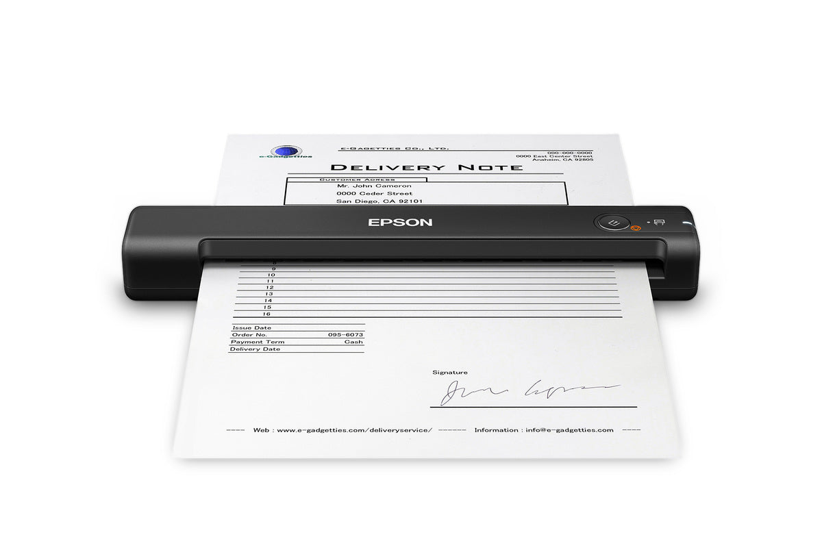 Epson WorkForce ES-50 Portable Scanner 600 dpi Resolution