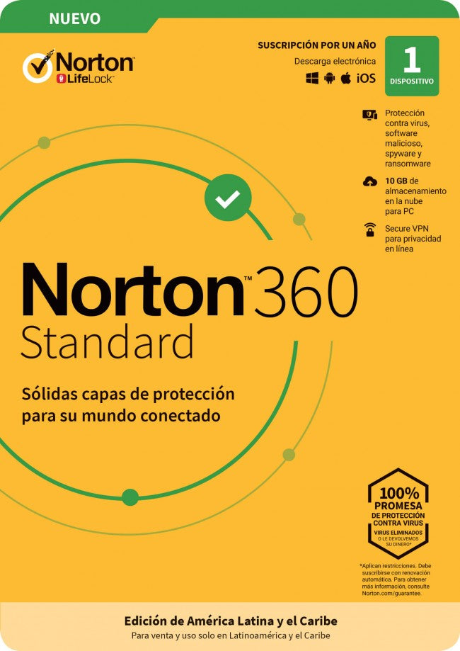 Antivirus Estándar NORTON TMNR-032